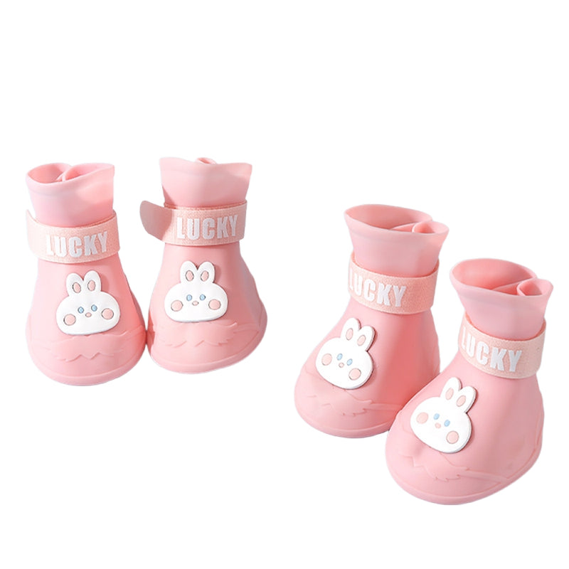 Outdoor Dog Boots – Waterproof Anti-Slip Paw Protectors (Set van 4)