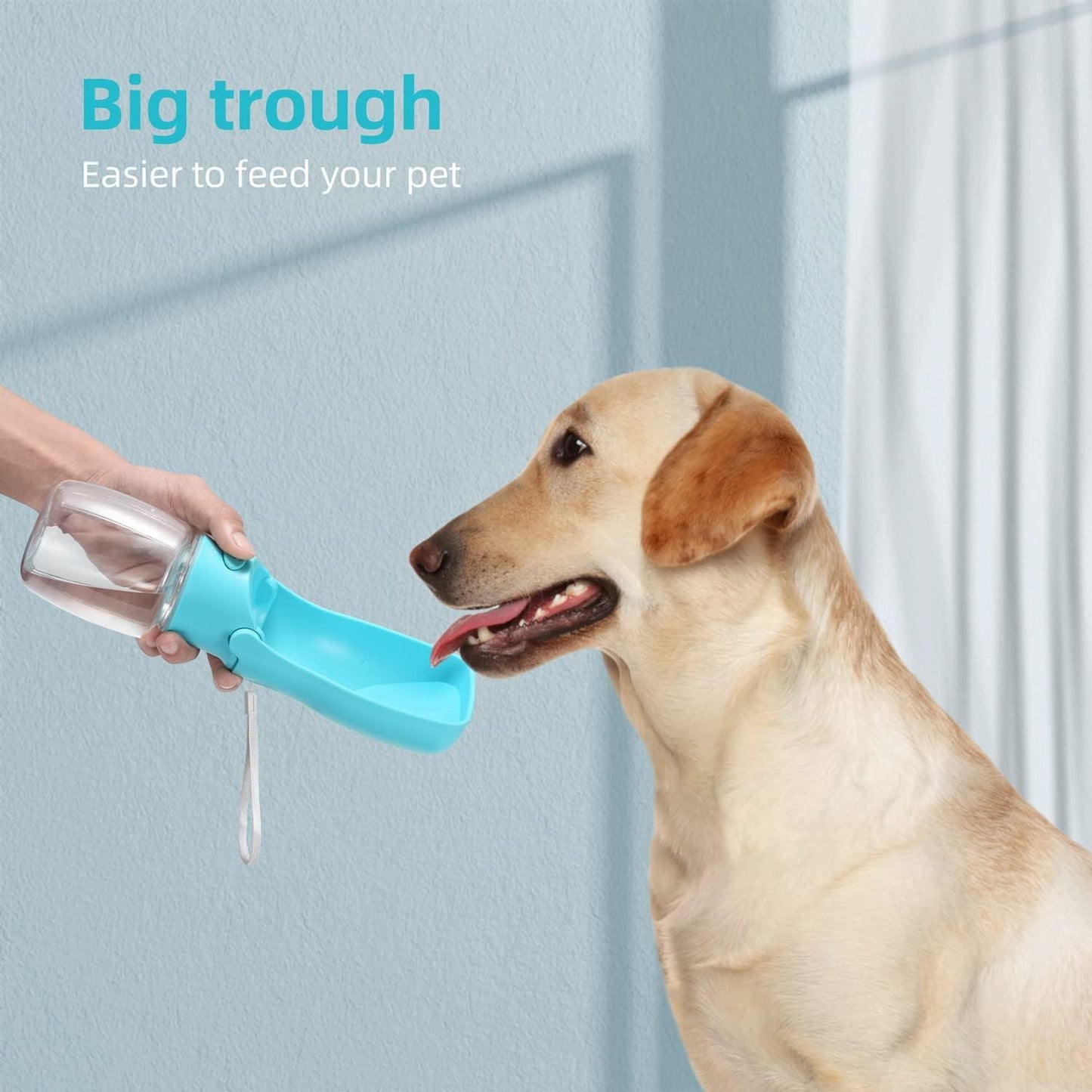 Portable Dog Water Bottle – Leakproof & Easy to Carry