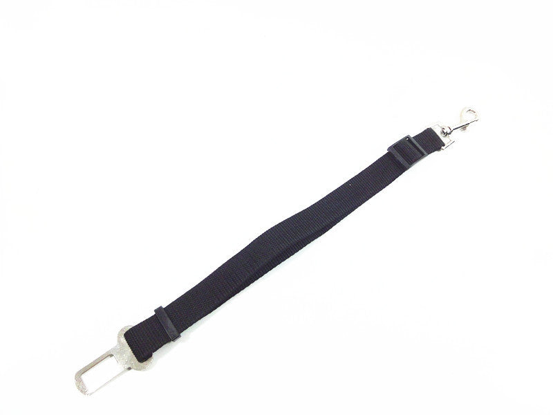 Car Seat Belt Tether for Dogs – Adjustable Safety Restraint