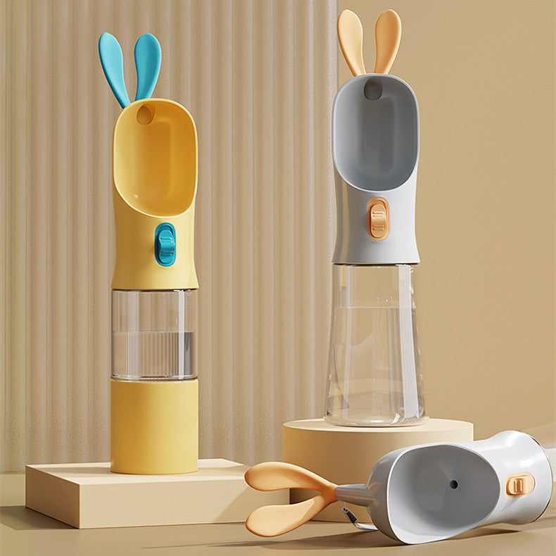 Trail Dog Water Bottle – Leakproof Travel Bottle with Drinking Cup