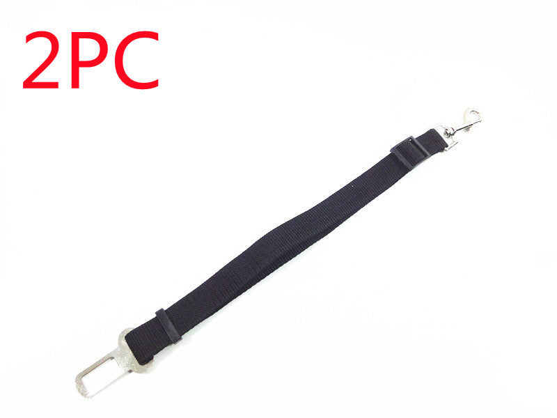 Car Seat Belt Tether for Dogs – Adjustable Safety Restraint