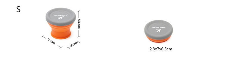 Collapsible Travel Bowl Set for Dogs – Portable Silicone Food & Water Bowls