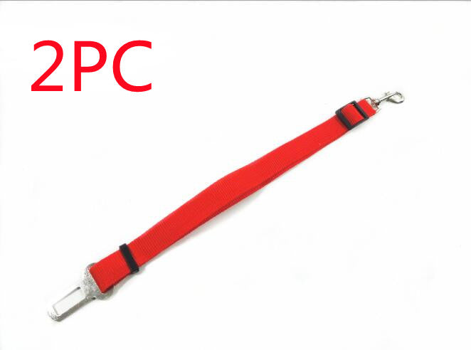 Car Seat Belt Tether for Dogs – Adjustable Safety Restraint