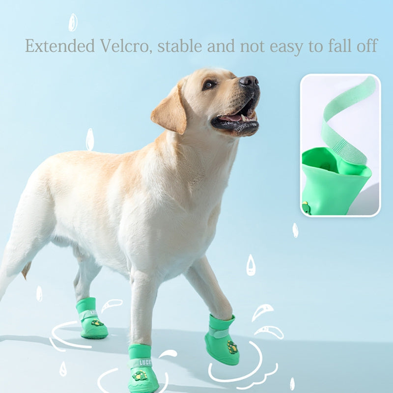 Outdoor Dog Boots – Waterproof Anti-Slip Paw Protectors (Set van 4)
