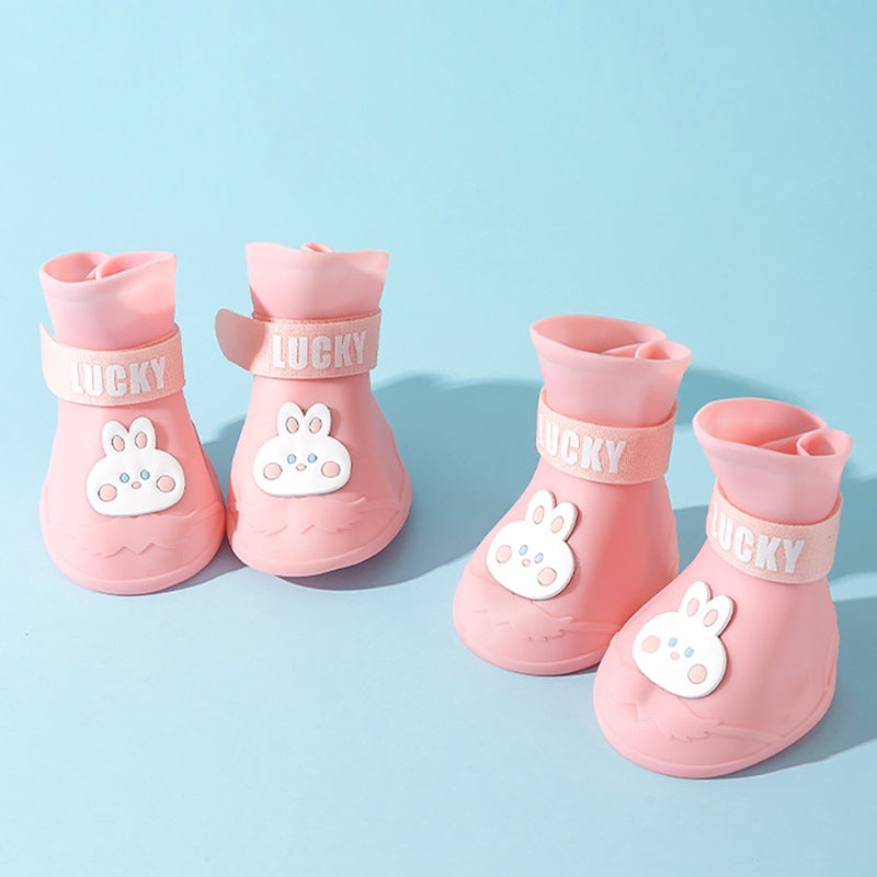 Outdoor Dog Boots – Waterproof Anti-Slip Paw Protectors (Set van 4)