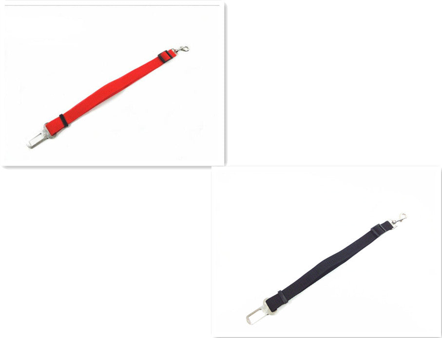 Car Seat Belt Tether for Dogs – Adjustable Safety Restraint